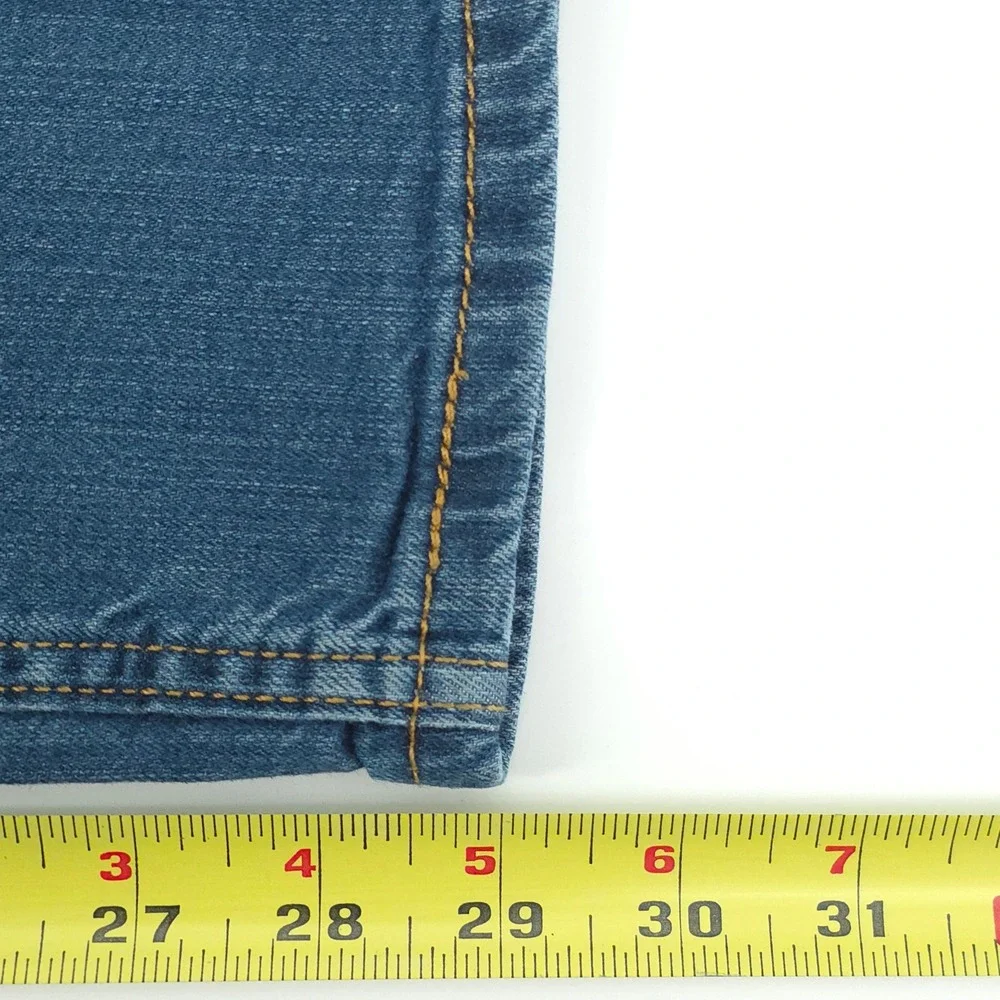 Levi's Mens Jeans 505 Regular Fit 30x30 Medium Blue Wash Straight Leg Denim
